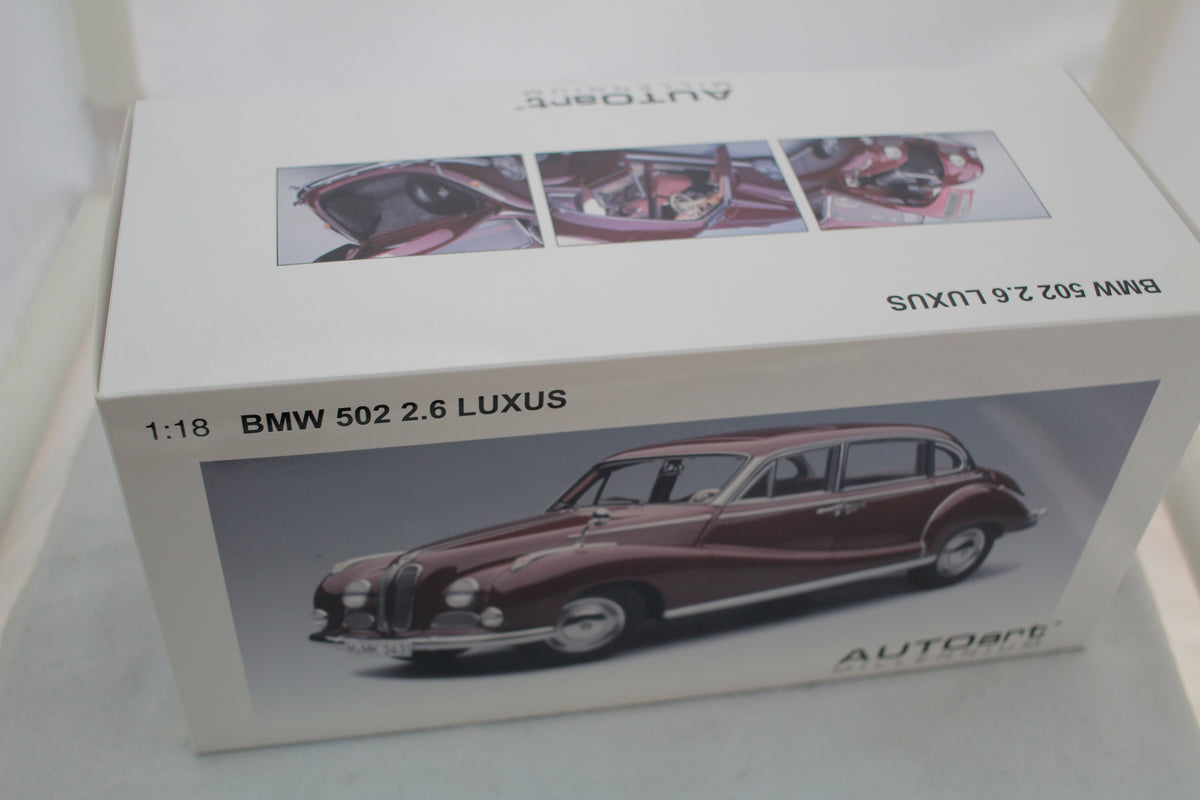 BMW 502 2.6 Luxus 1:18 Autoart – SJs City Cash