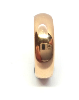 ANTIQUE 15ct Rose Gold Rounded Band Ring