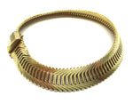 14ct Yellow GOLD Snake Link Bracelet