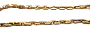 9ct Yellow GOLD Chain Link Bracelet