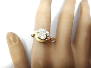 18ct Yellow GOLD & Oval Cut Diamond Ring - VAL $5,850