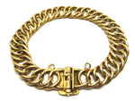 ANTIQUE Egyptian 18ct Yellow Gold Bracelet