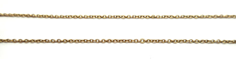 ANTIQUE 15ct Gold, Sapphire & Pearl Drop Necklace