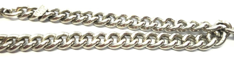 ANTIQUE Sterling Silver Albert Fob Bracelet c.1900