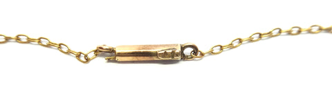 ANTIQUE 15ct Gold, OPAL & Seed Pearl Drop Necklace c.1870 - VAL $6,500