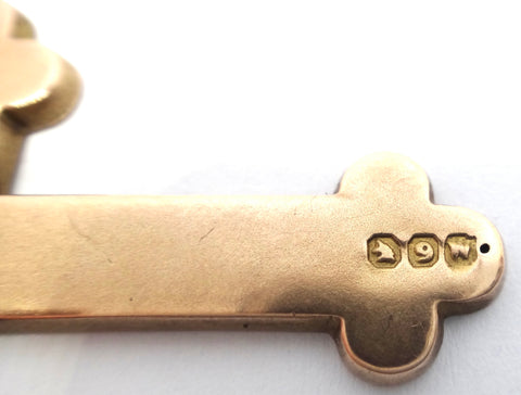 ANTIQUE 9ct Gold Ornate Cross Pendant - Willis of Melbourne