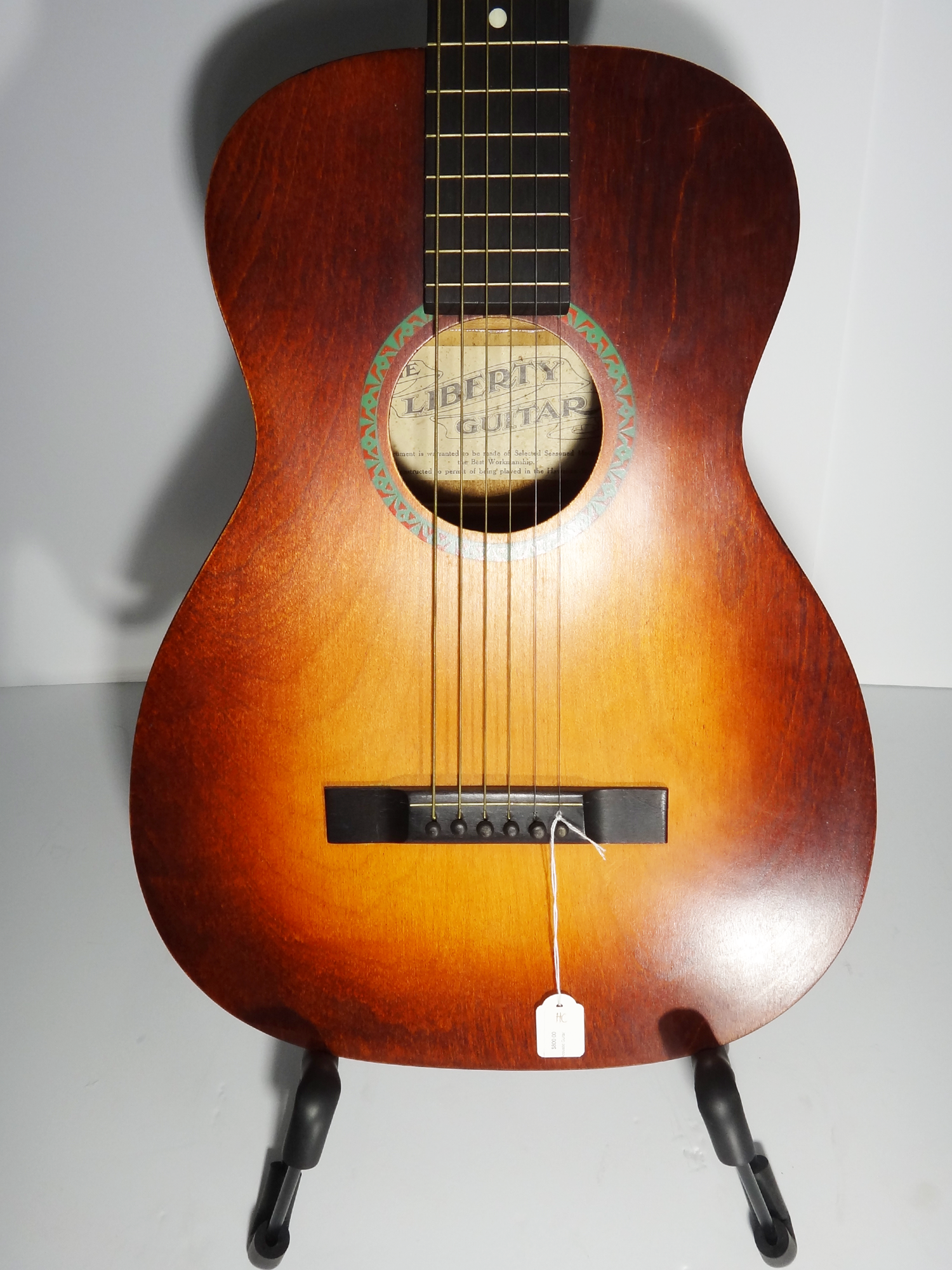 Hawaiian 1930s Liberty 6 String Acoustic Guitar