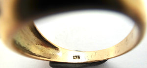 9ct Gold & 4 Stone DIAMOND Ring