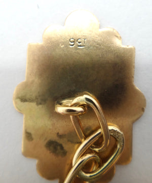 Australian ANTIQUE 9ct Gold MASONIC Cufflinks
