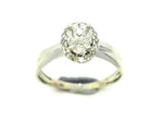 14ct Gold & Oval Shaped Diamond Ring, VAL $2,600