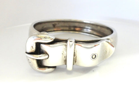 SILVER Belt Buckle Bangle