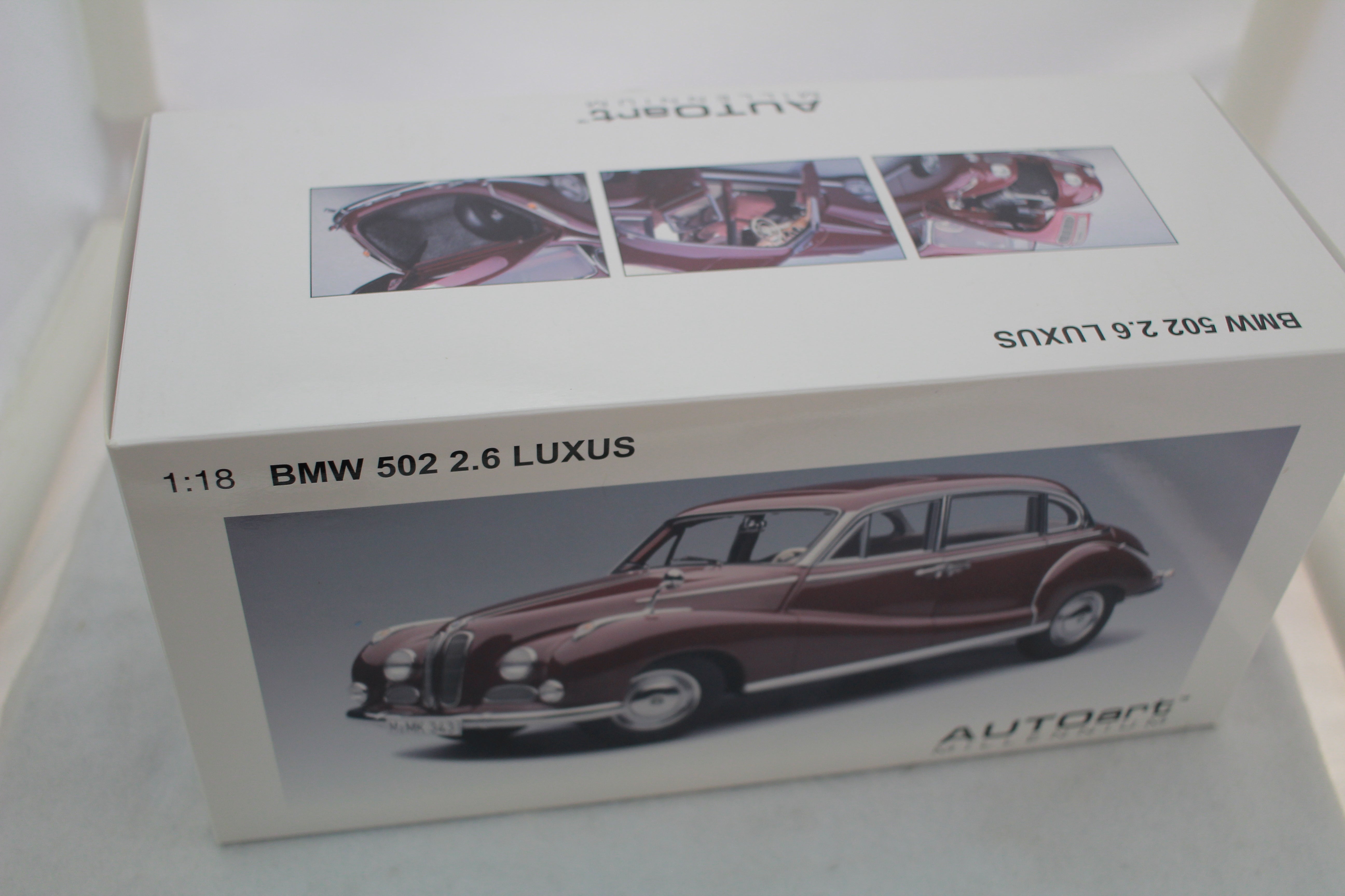 BMW 502 2.6 Luxus 1:18 Autoart – SJs City Cash