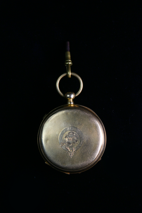 ANTIQUE 18 Ct. Gold Chronograph Pocket Watch c.1880