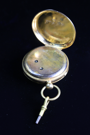 ANTIQUE 18 Ct. Gold Chronograph Pocket Watch c.1880